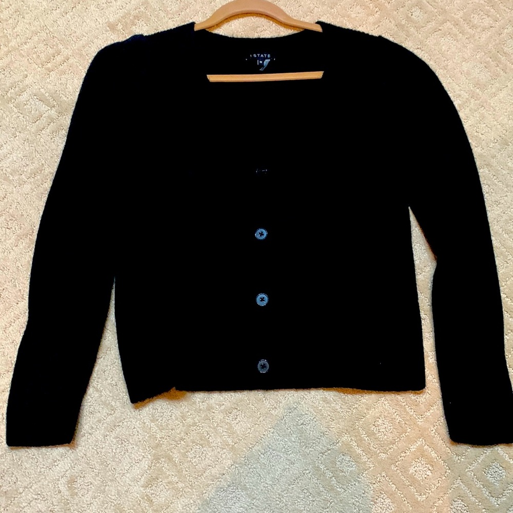 1 State Black Sweater
